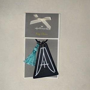 “A” Letter Keychain
